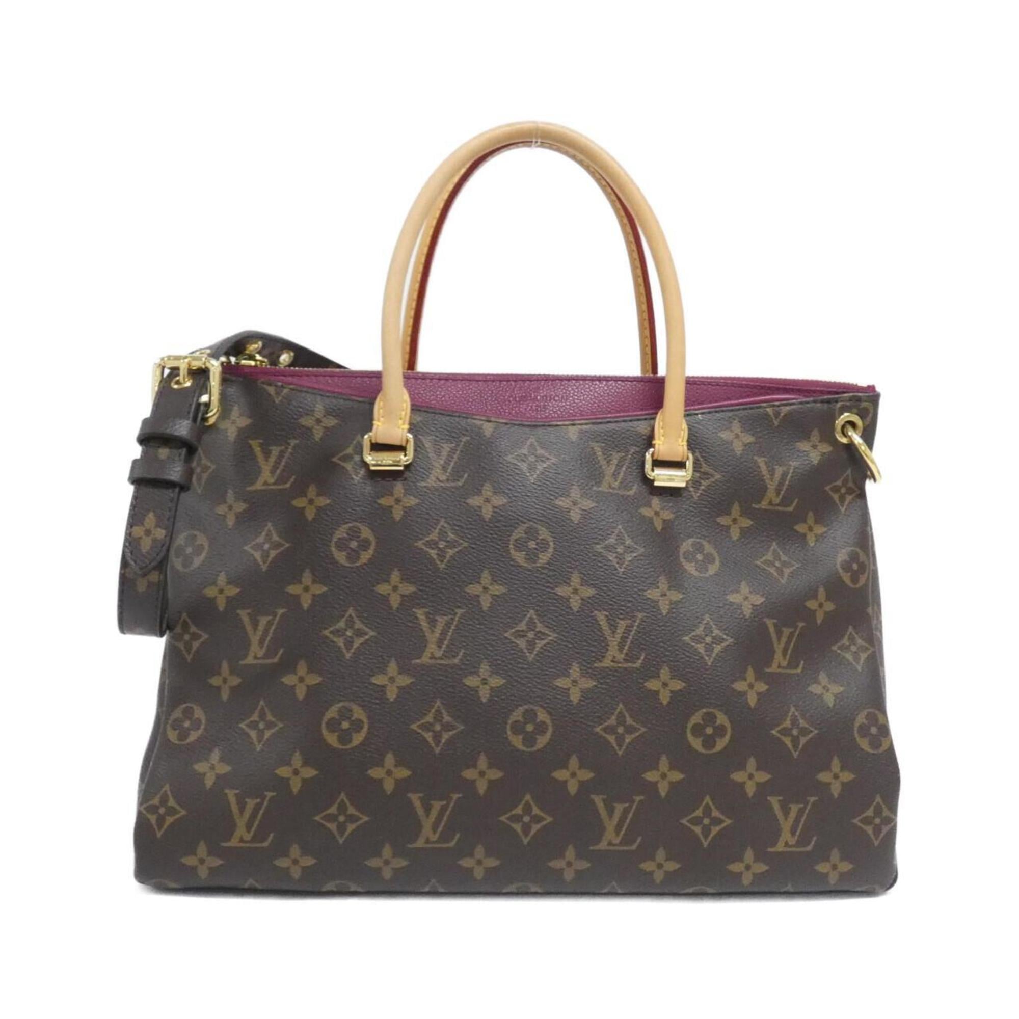 Louis Vuitton Monogram Aurore Marron Coated Canvas Handbag