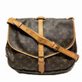 Louis Vuitton Brown Monogram Shoulder Bag