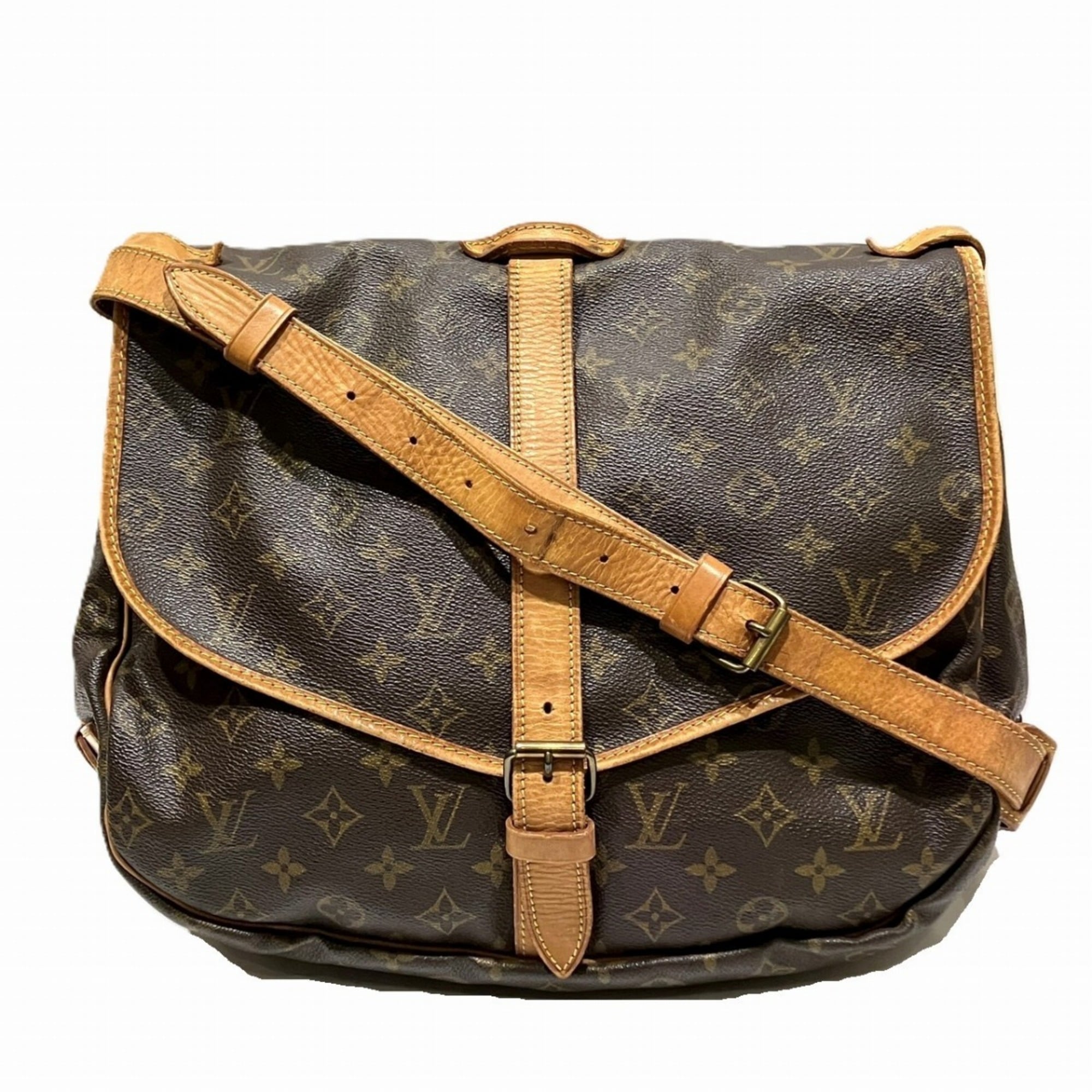Louis Vuitton Brown Monogram Shoulder Bag