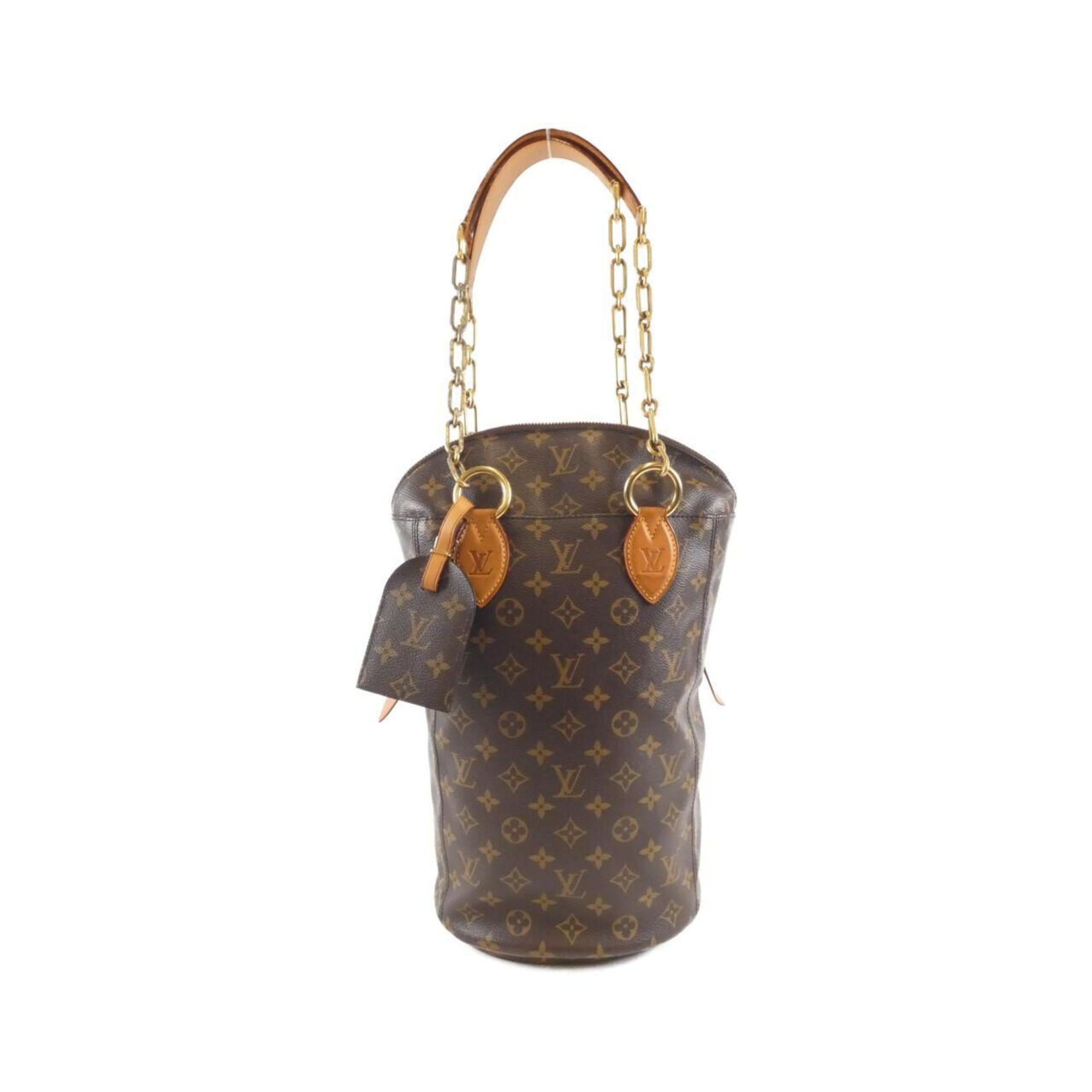 Louis Vuitton Marron Coated Canvas Handbag Shoulder Bag