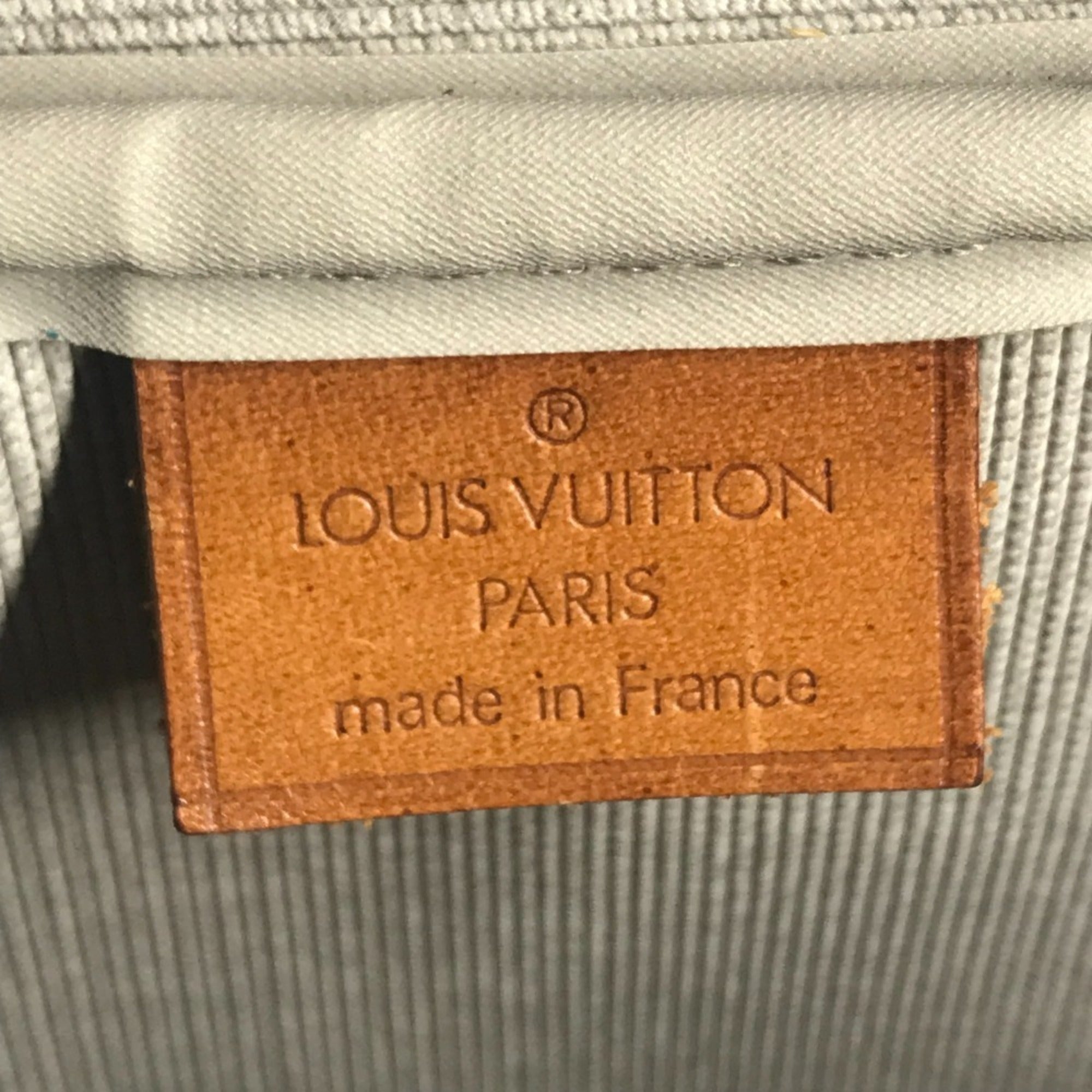 Louis Vuitton Louis Vuitton Cup Blue Leather Pochette Shoulder Bag