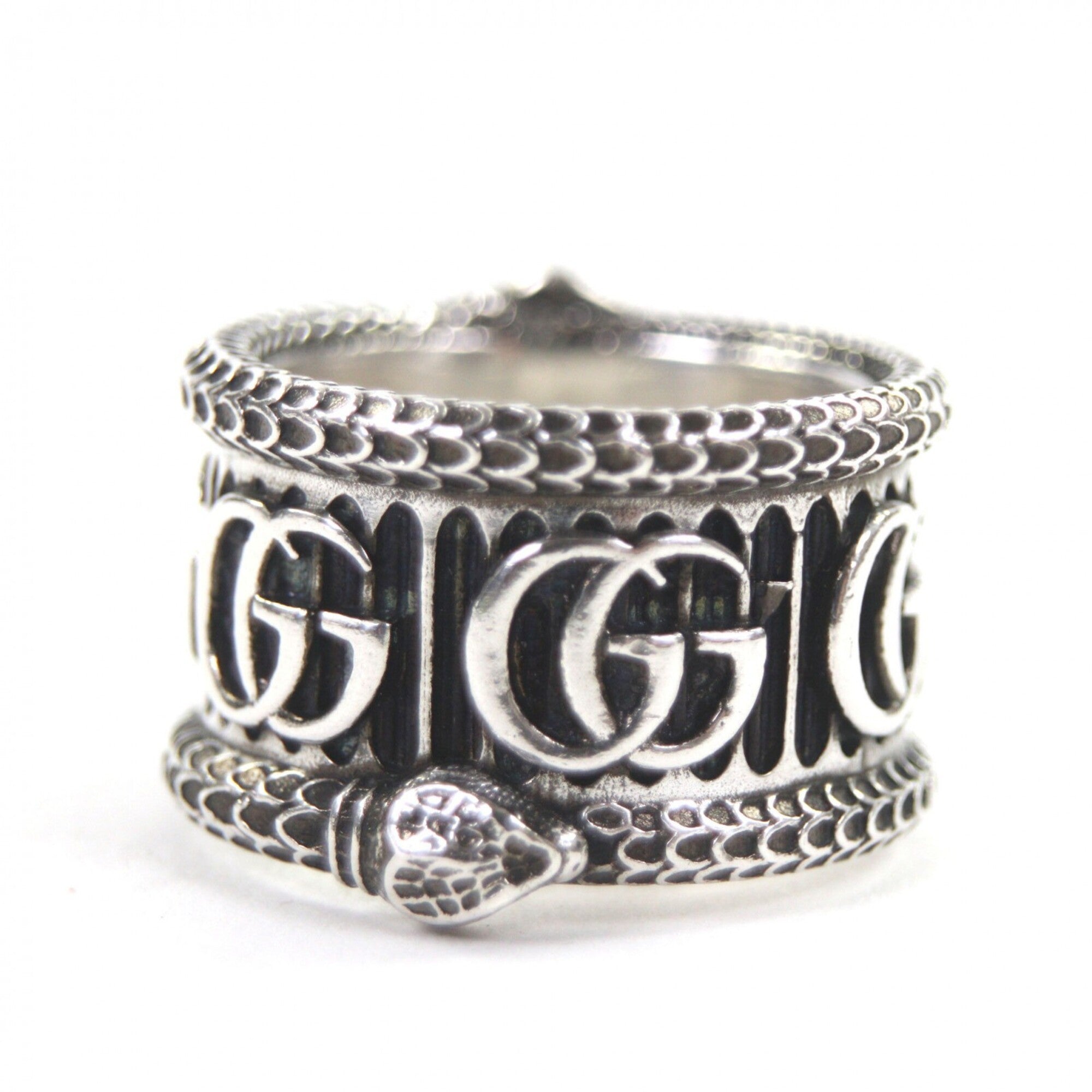 Gucci Silver Silver 925 Band Ring (Pre-Owned)