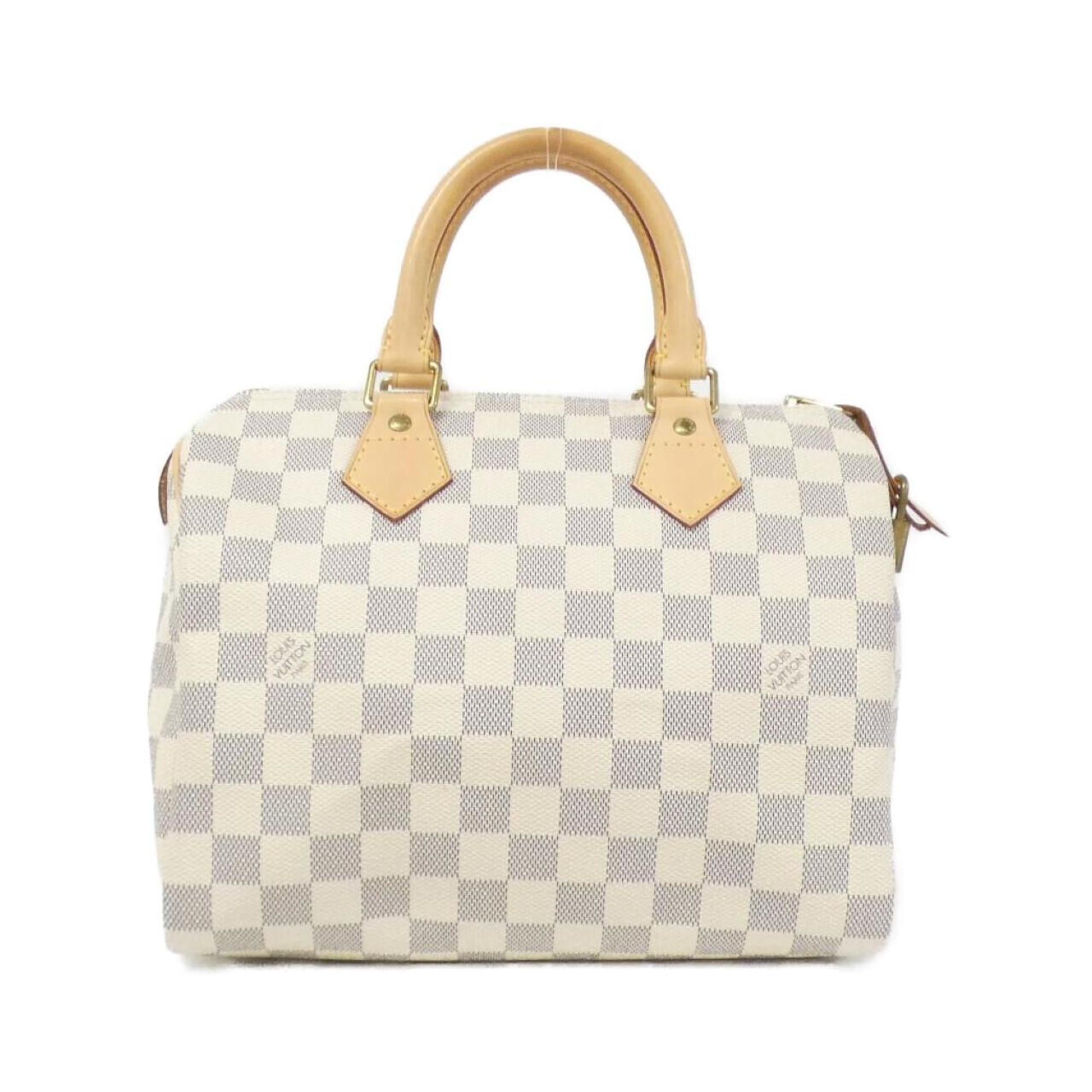 Louis Vuitton Azur Coated Canvas Boston Bag