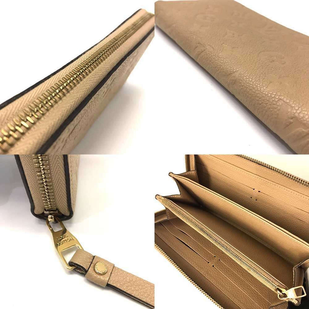 Louis Vuitton Monogram Empreinte Beige Dune Monogram Empreinte Long Wallet