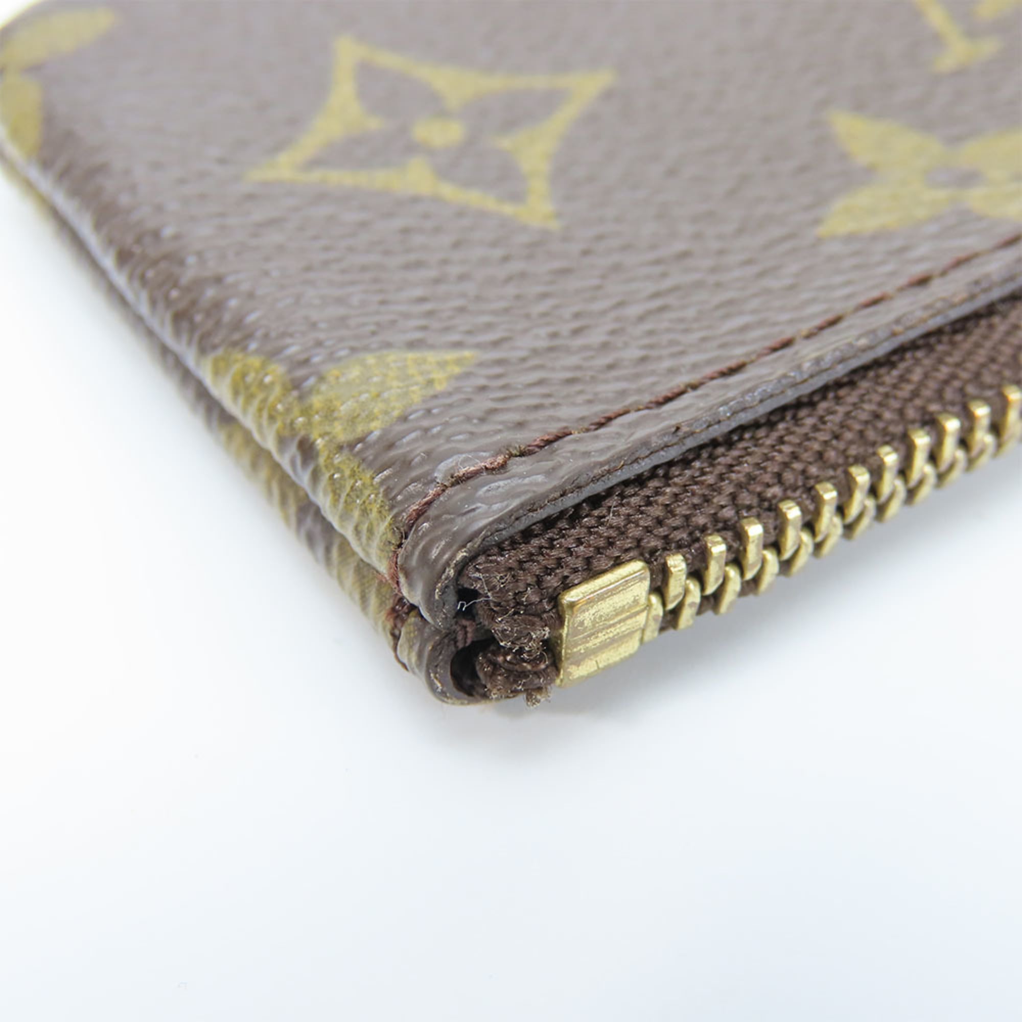 Louis Vuitton Brown Monogram Coin Purse/Coin Case