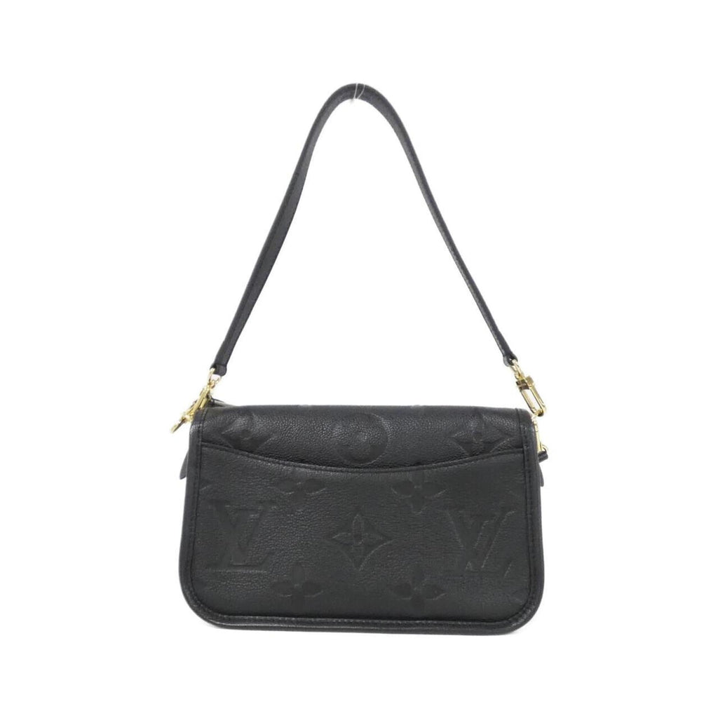 Louis Vuitton Bicolor Black Leather Shoulder Bag