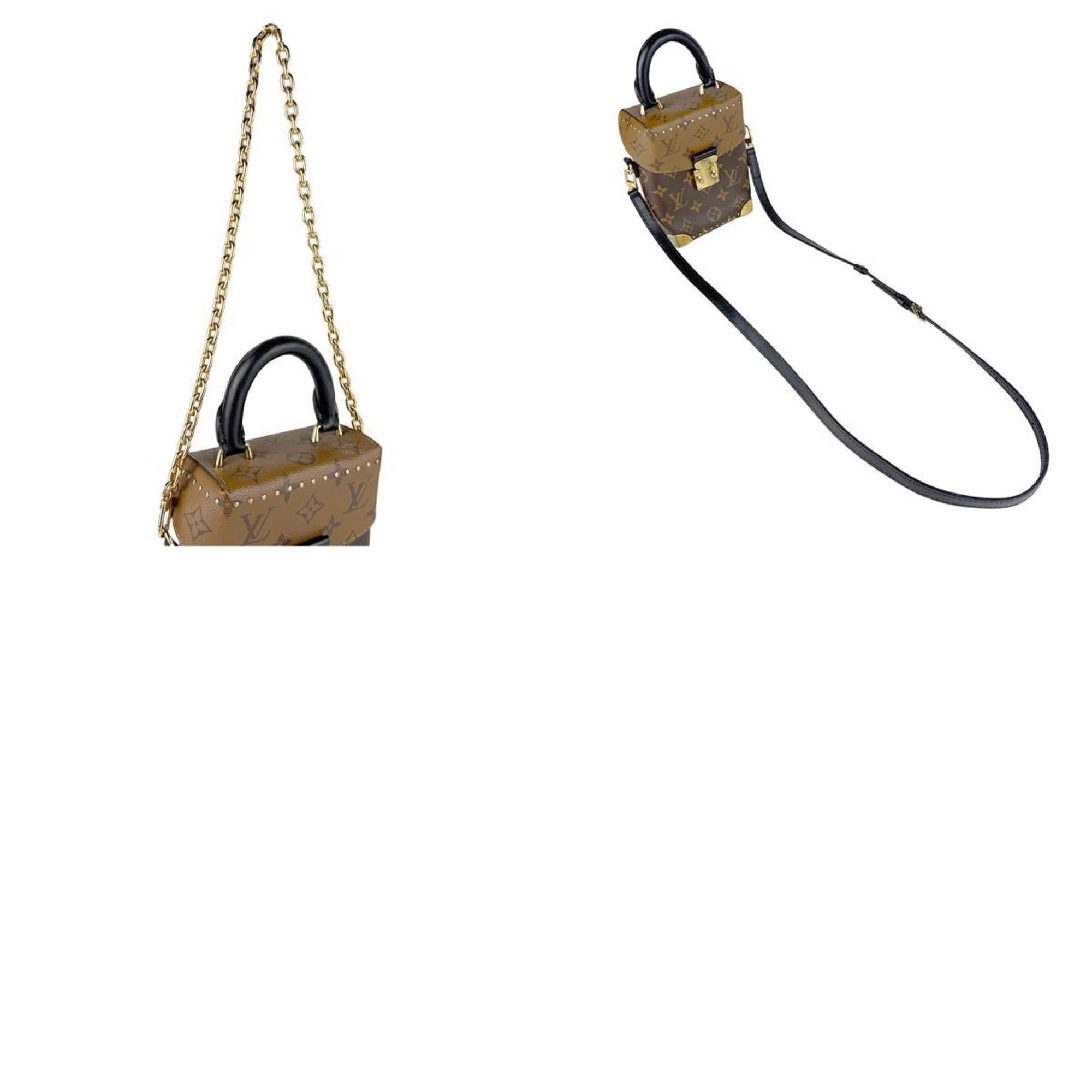 Louis Vuitton Brown Monogram Reverse Shoulder Bag