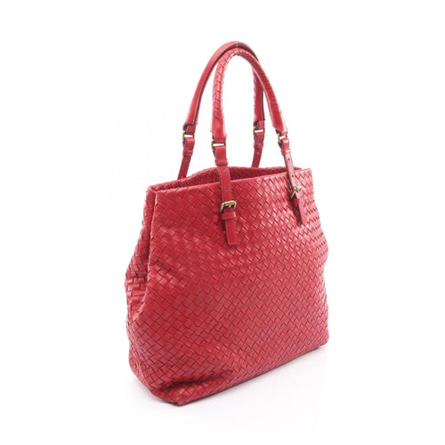 Balenciaga Red Color Leather Tote