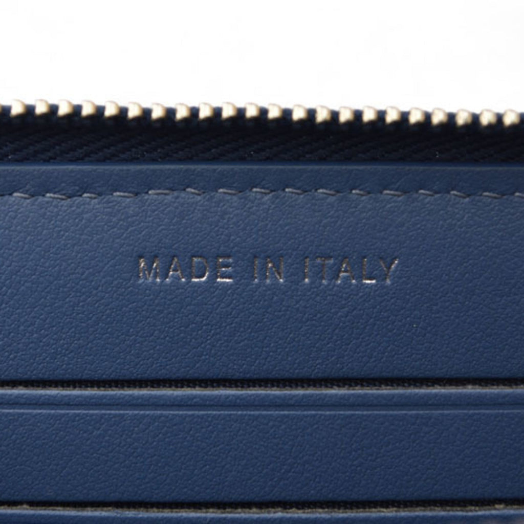 Chanel Blue Tweed Wallet (Bi-Fold)