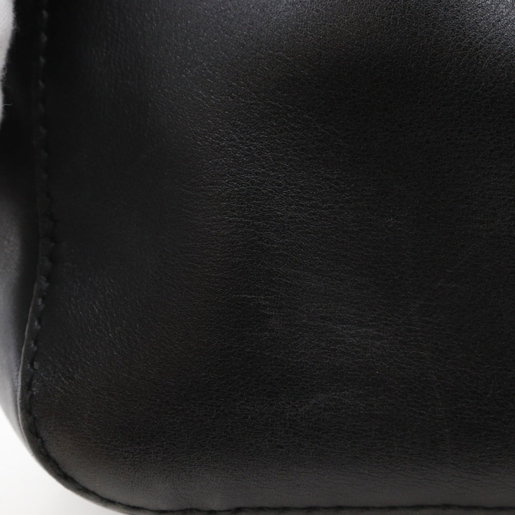 Gucci Black Leather Tote Bag (Pre-Owned)