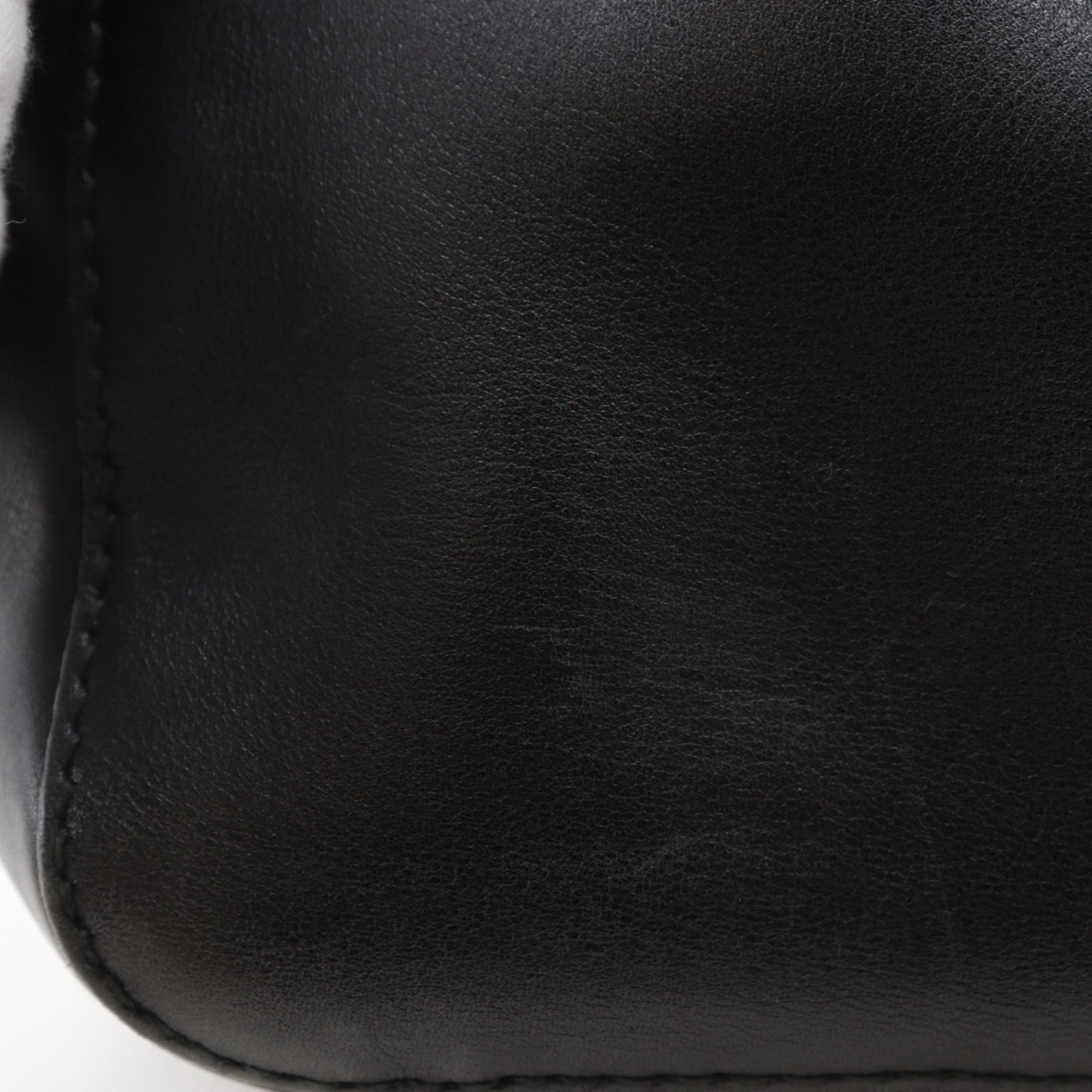 Gucci Black Leather Tote Bag (Pre-Owned)