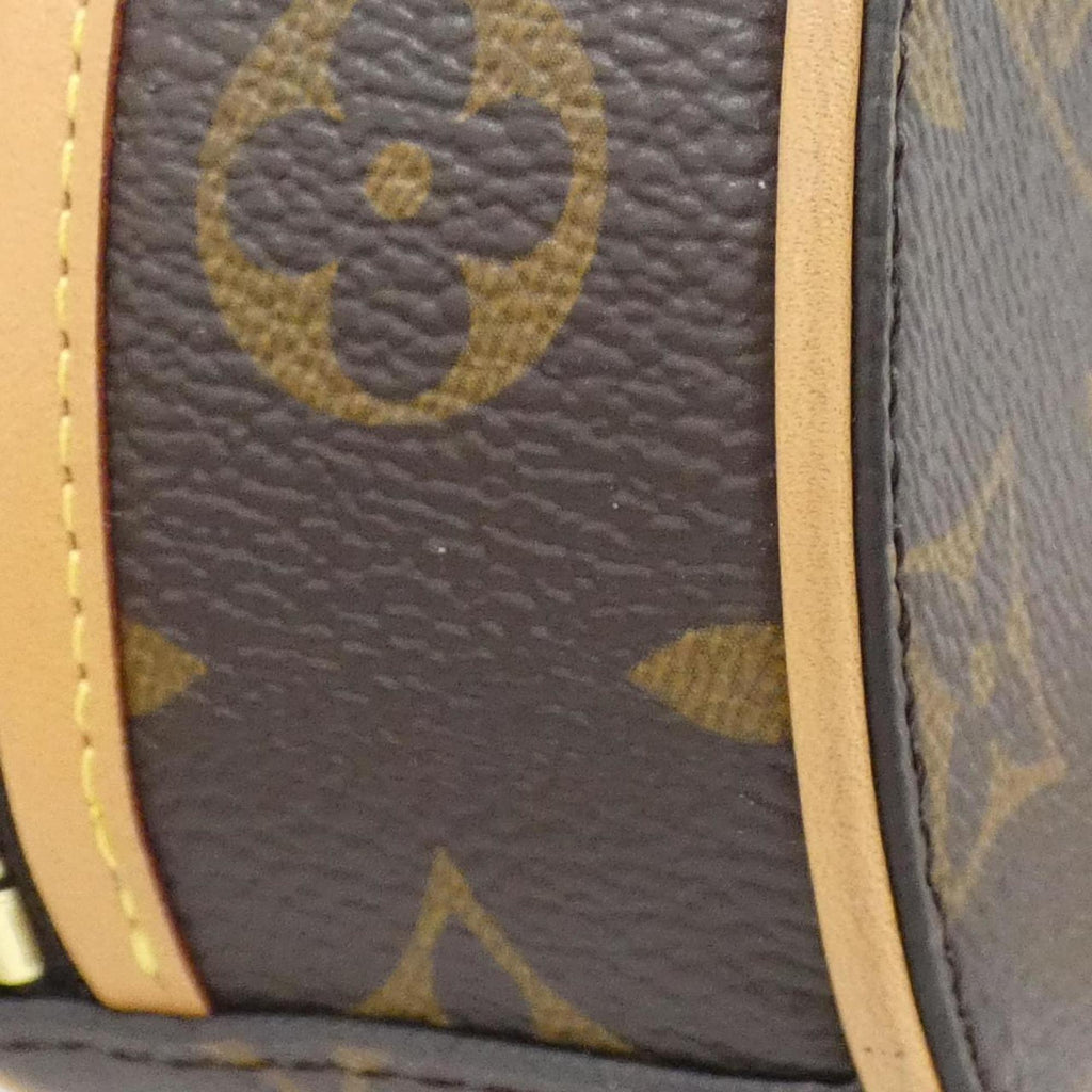 Louis Vuitton Marron Coated Canvas Handbag