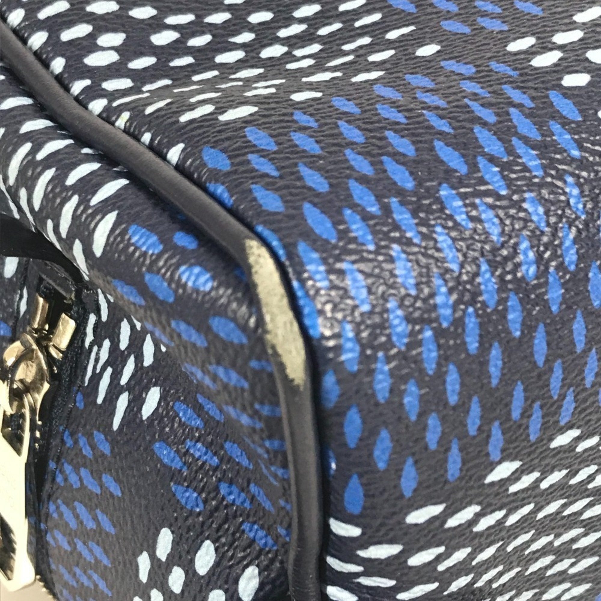 Louis Vuitton Blue Damier Canvas Clutch Bag