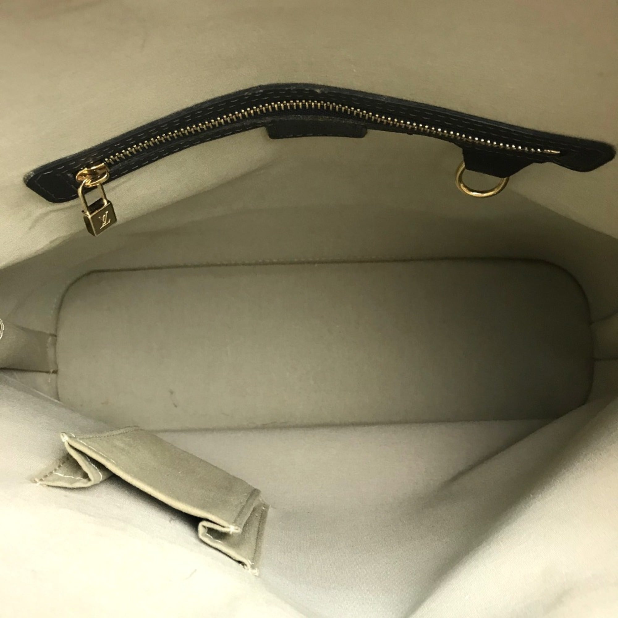 Louis Vuitton Dark Brown Khaki Monogram Handbag