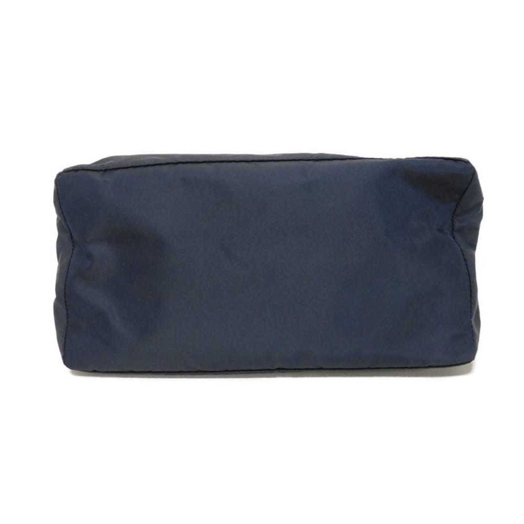 Prada Blue Nylon Clutch Bag Pouch