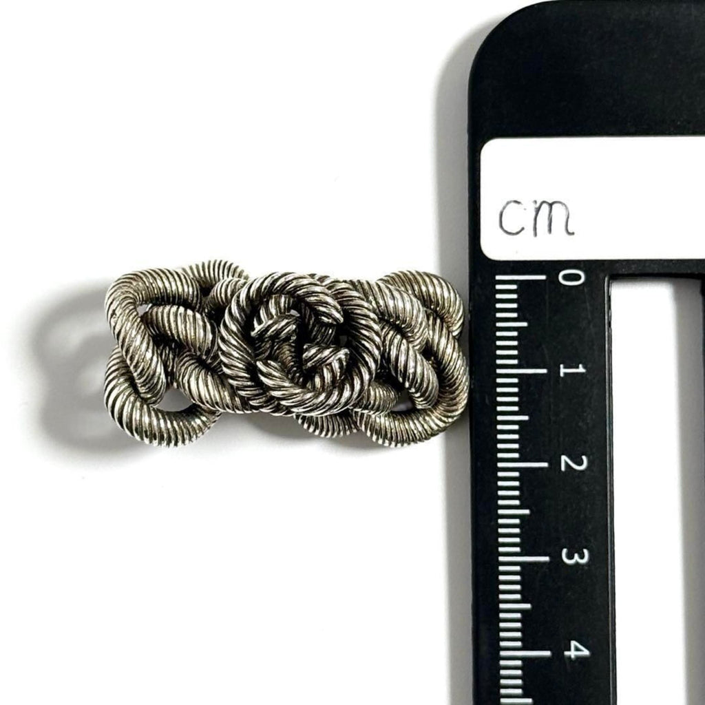 Gucci Silver 925 Band Ring (Pre-Owned)
