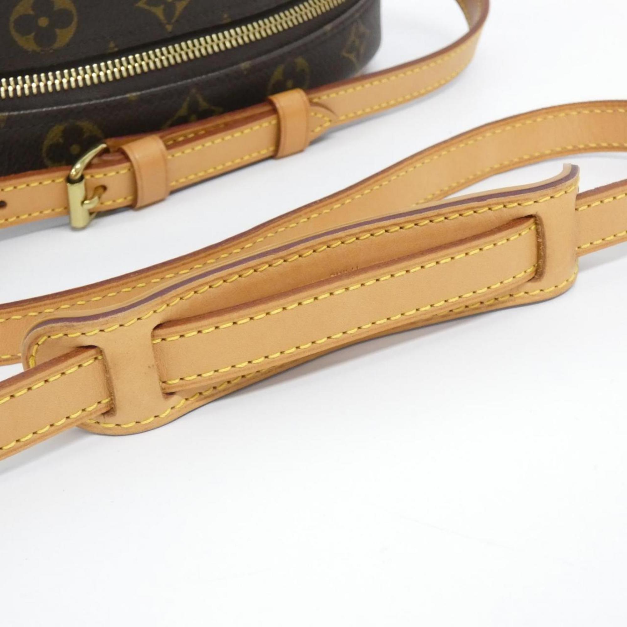 Louis Vuitton Marron Coated Canvas Shoulder Bag