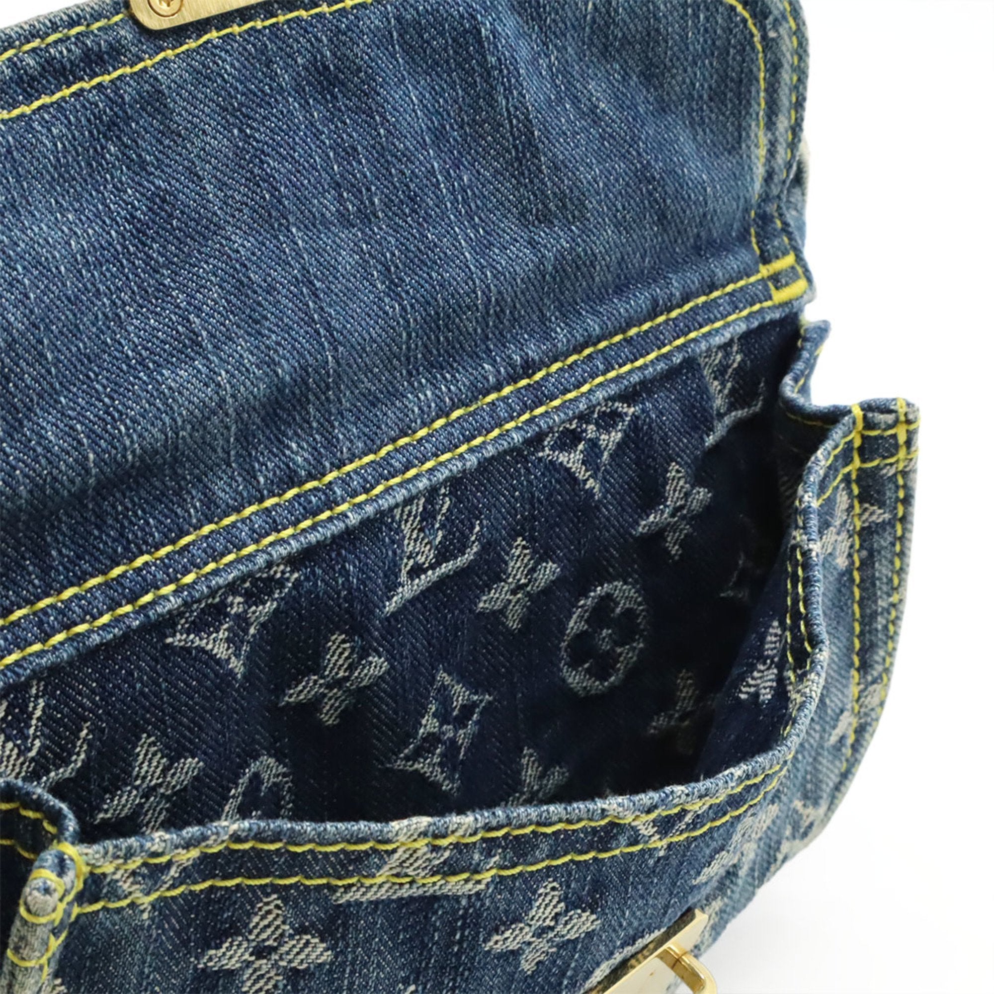 Louis Vuitton Blue Monogram Monogram Denim Fanny Pack Shoulder Bag