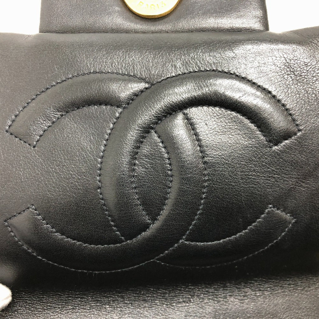 Chanel Black Leather Shoulder Bag