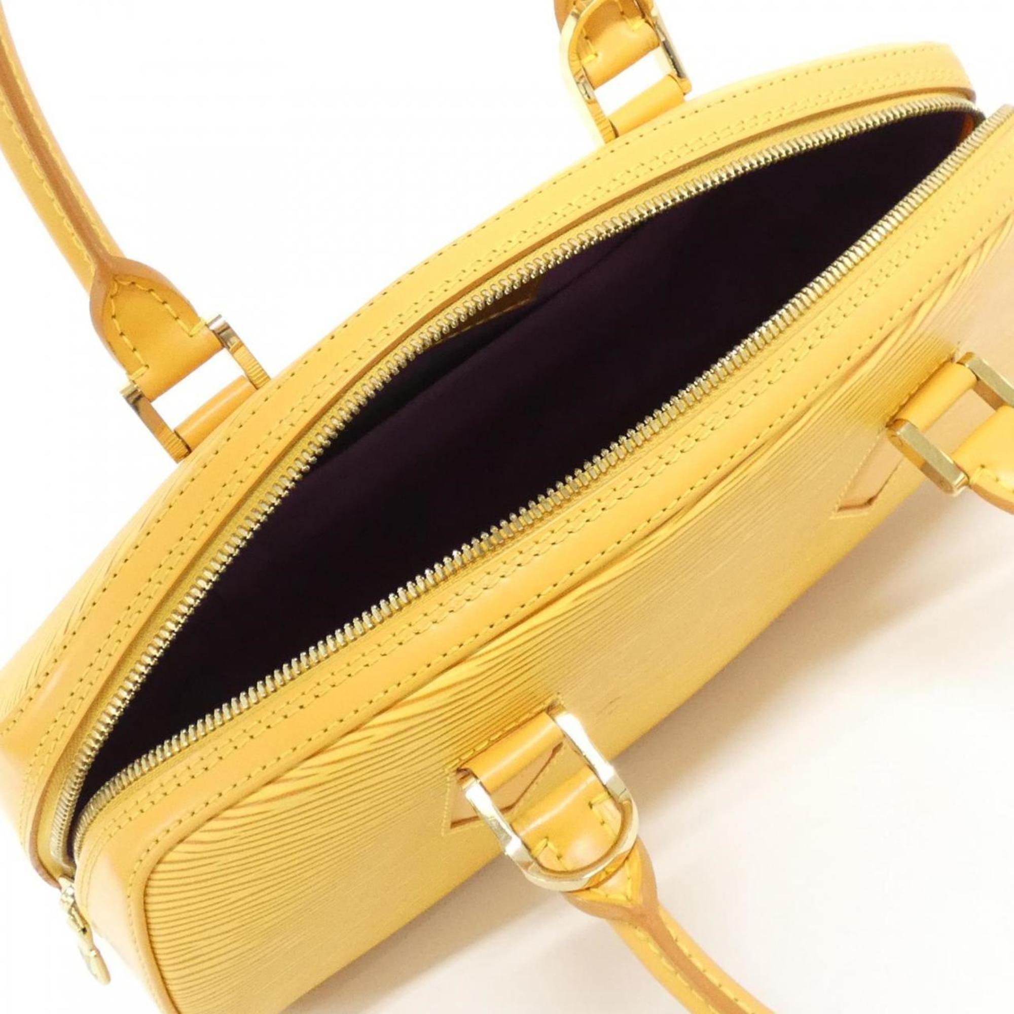Louis Vuitton Yellow Leather Handbag