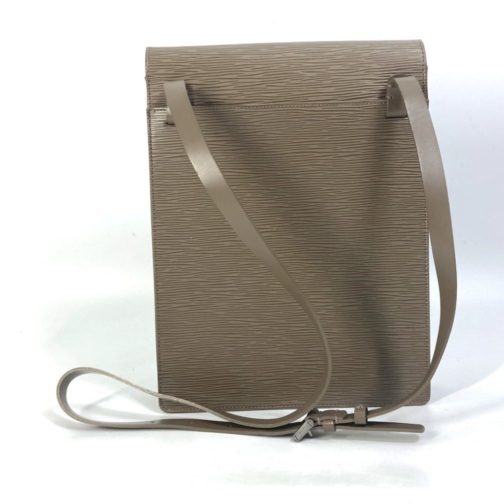 Louis Vuitton Epi Brown Epi Leather Pochette Shoulder Bag