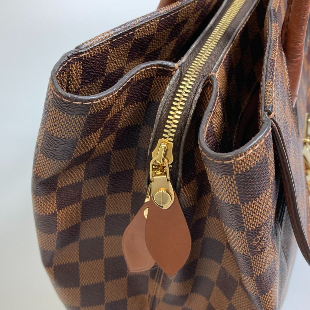 Louis Vuitton Brown Damier Canvas Handbag Tote Bag