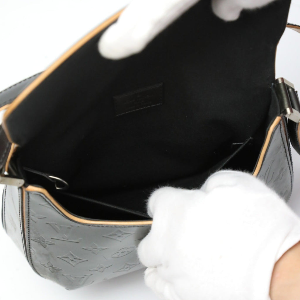 Louis Vuitton Black Monogram Noir Monogram Mat Shoulder Bag
