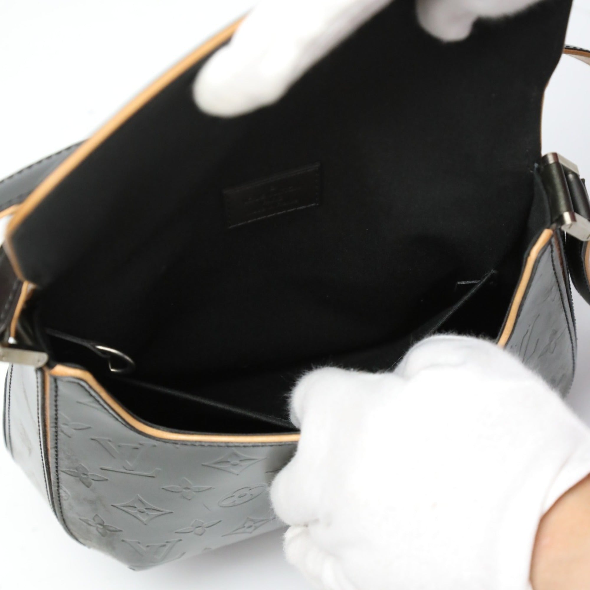 Louis Vuitton Black Monogram Noir Monogram Mat Shoulder Bag