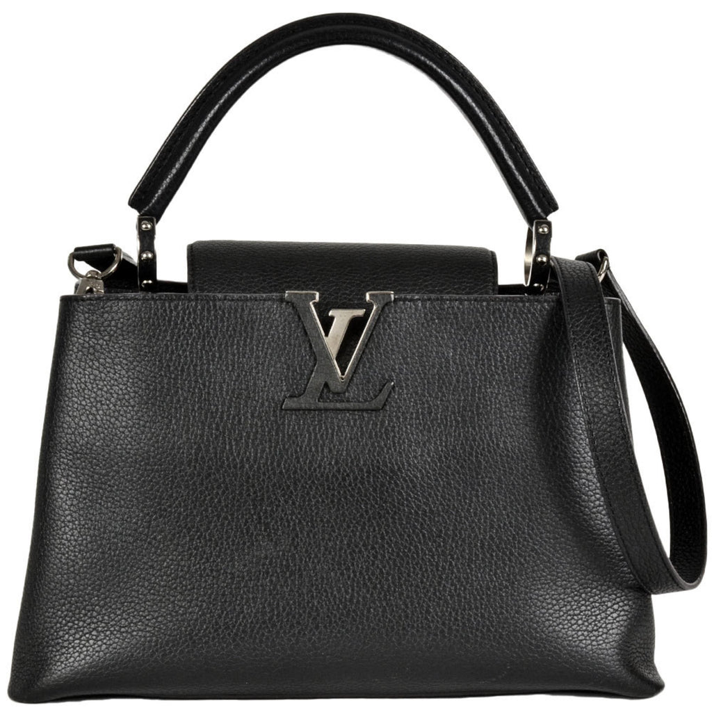 Louis Vuitton Black Noir Leather Handbag