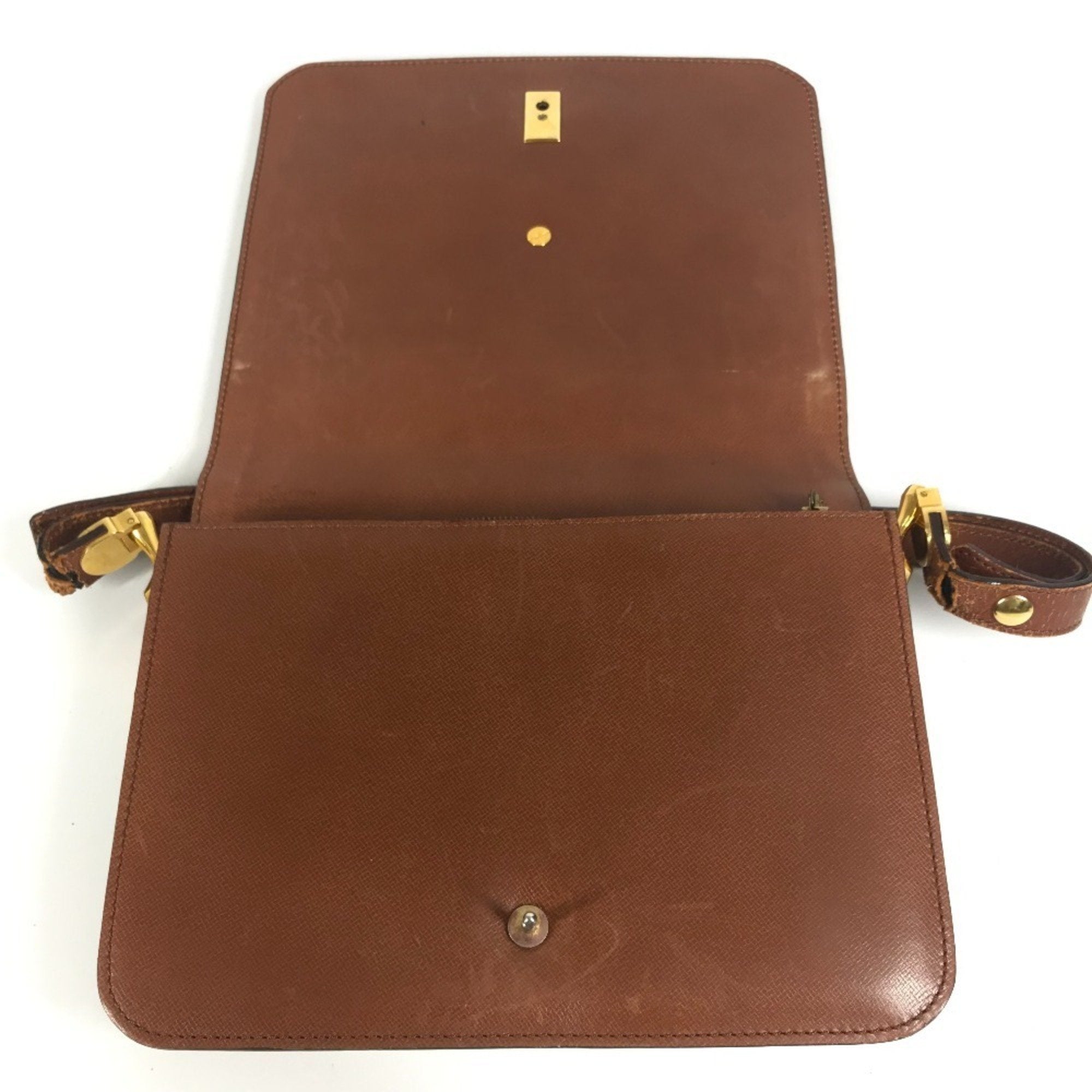 Louis Vuitton Brown Monogram Canvas Pochette Shoulder Bag