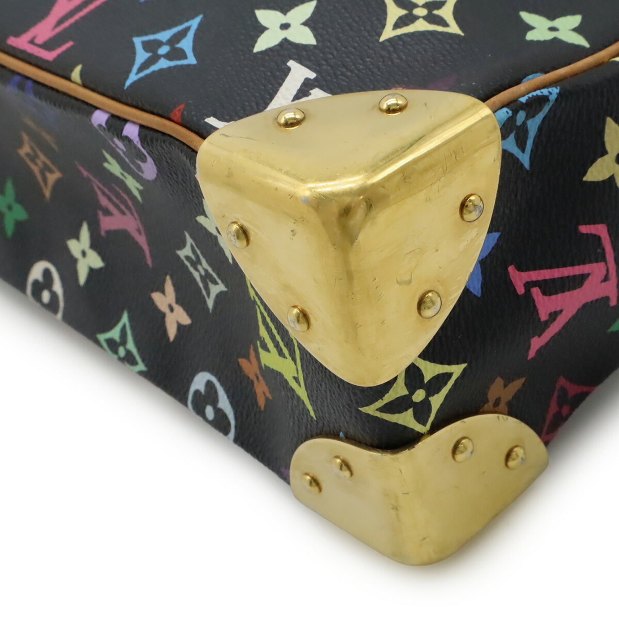 Louis Vuitton Black Monogram Multi-Color Monogram Multicolore Shoulder Bag