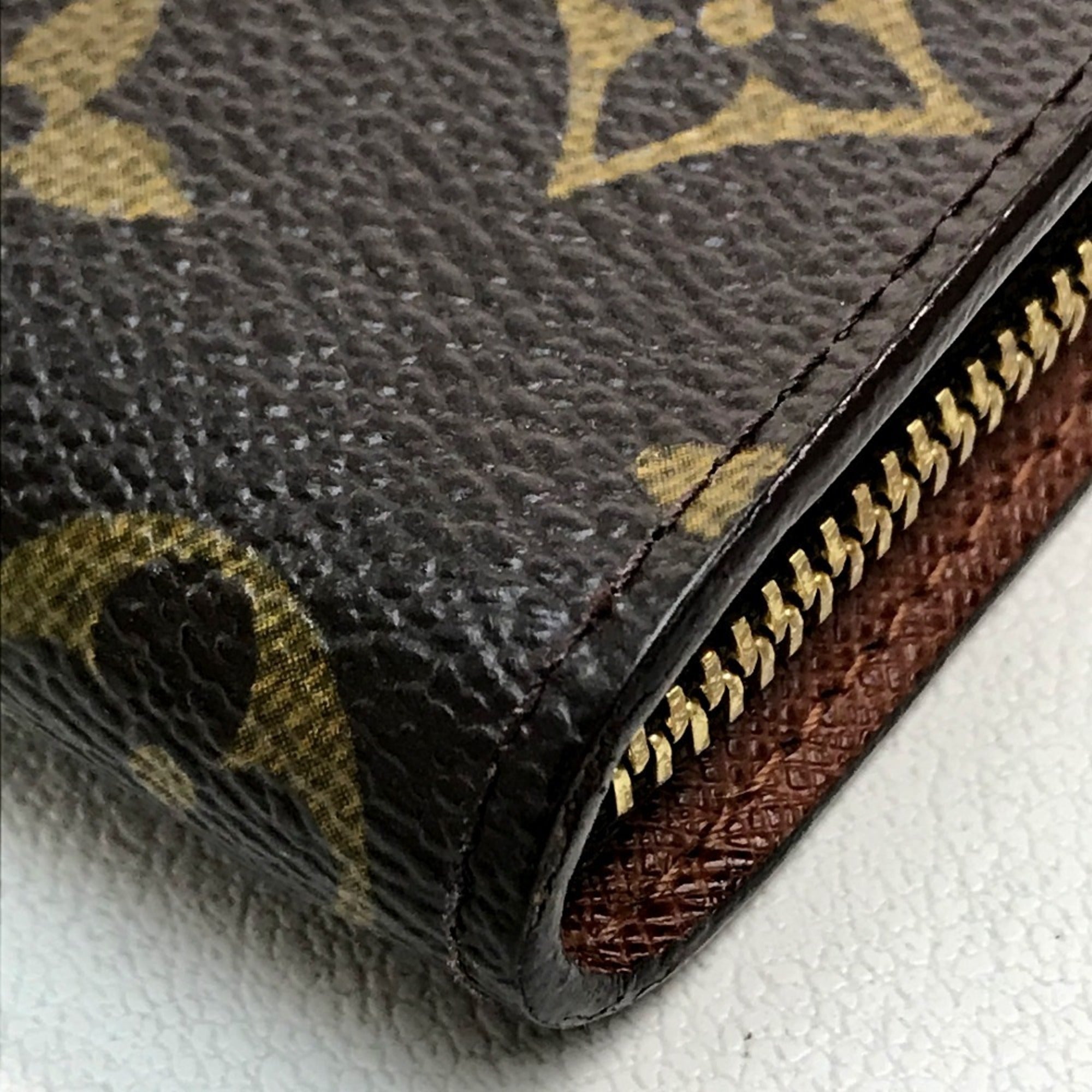 Louis Vuitton Brown Monogram Long Wallet