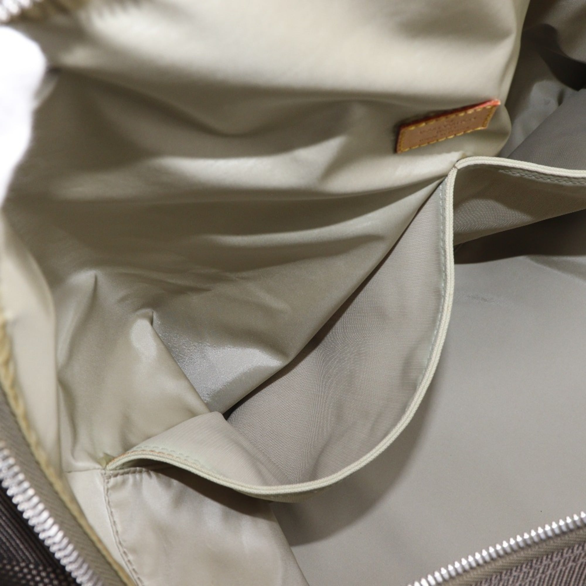 Louis Vuitton Brown Earth Damier Geant Boston Bag