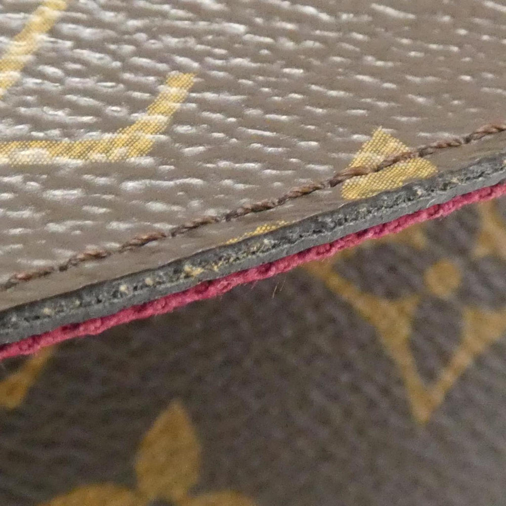 Louis Vuitton Marron Coated Canvas Pochette Shoulder Bag