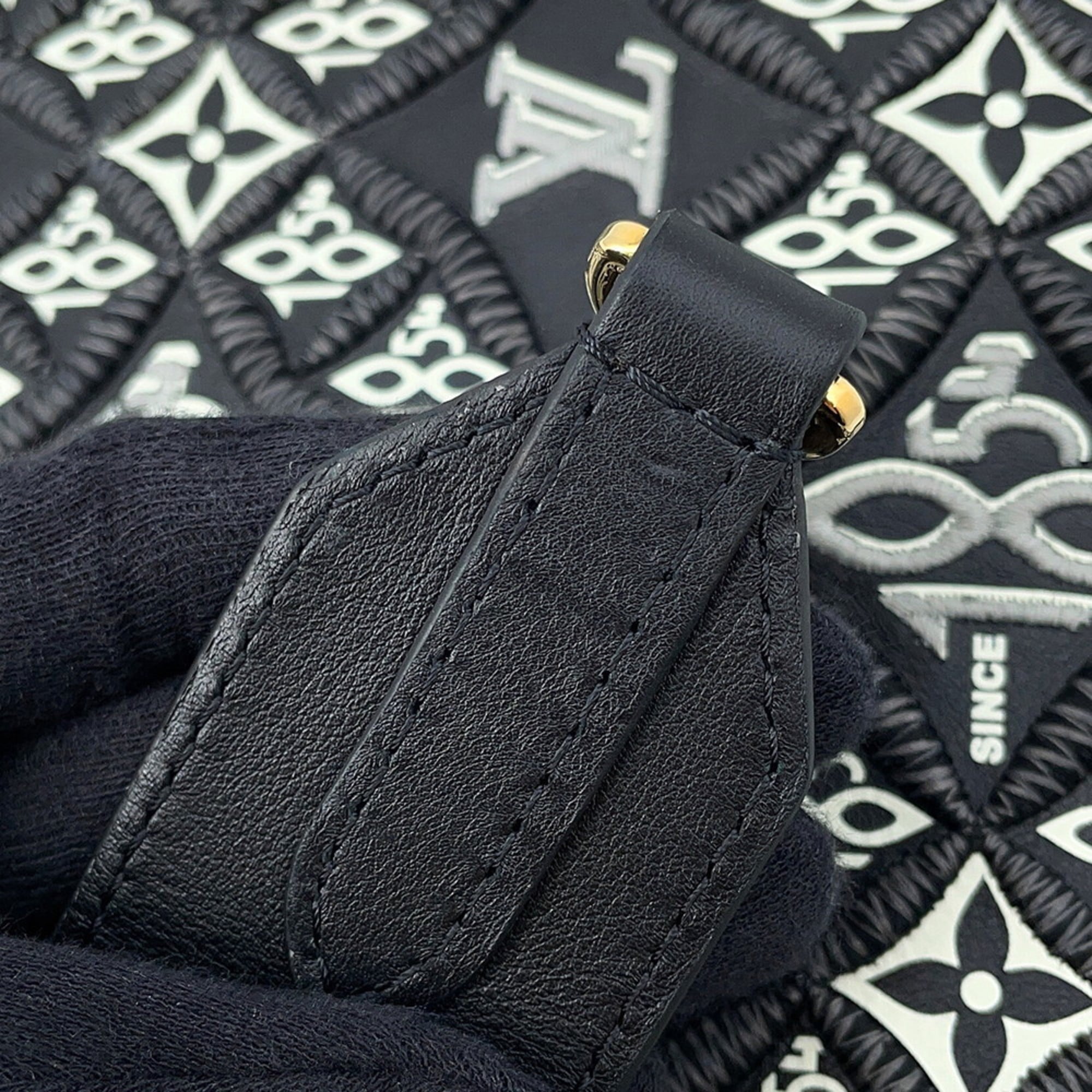 Louis Vuitton Black Noir Leather Handbag