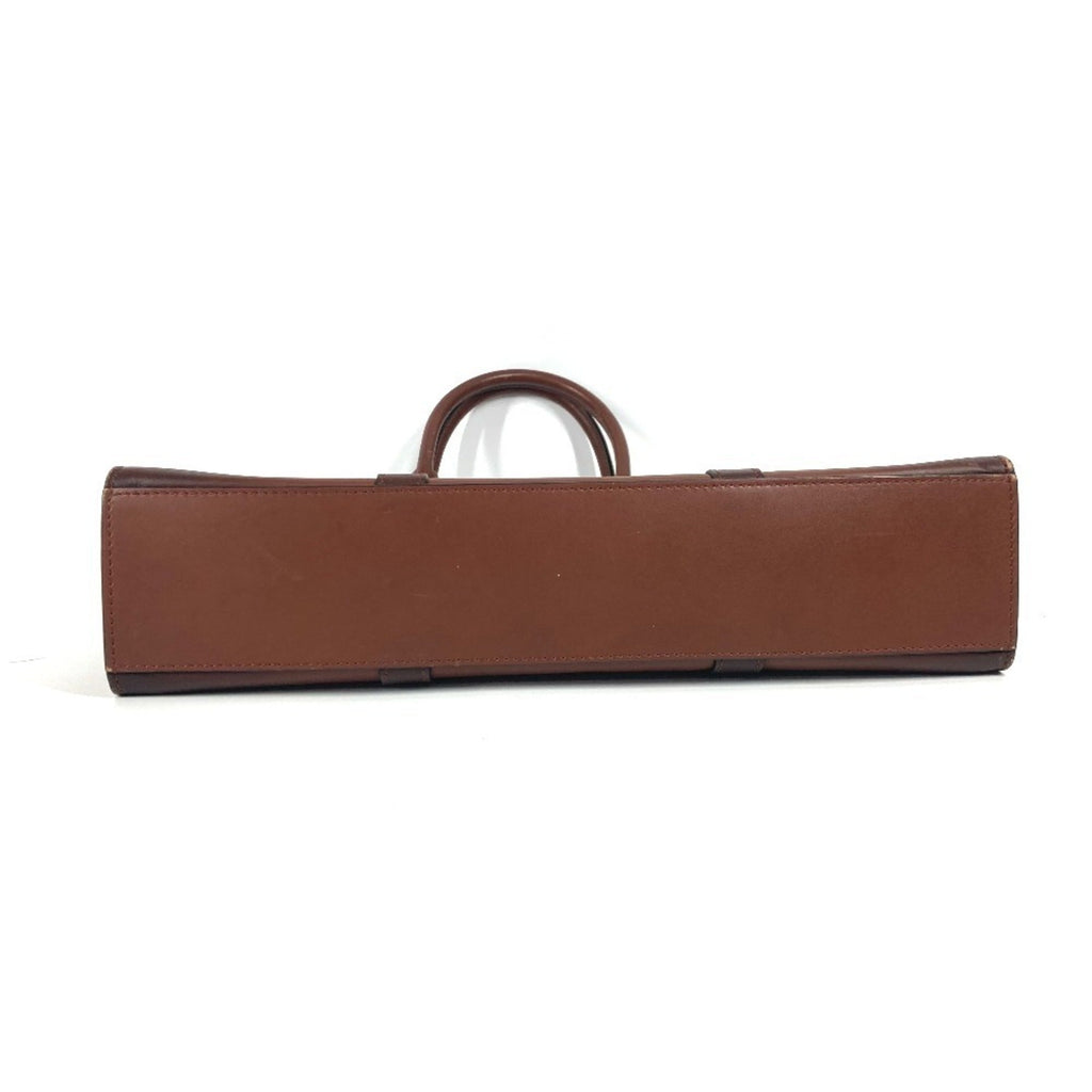Louis Vuitton Brown Nomade Leather Briefcase Handbag Tote Bag