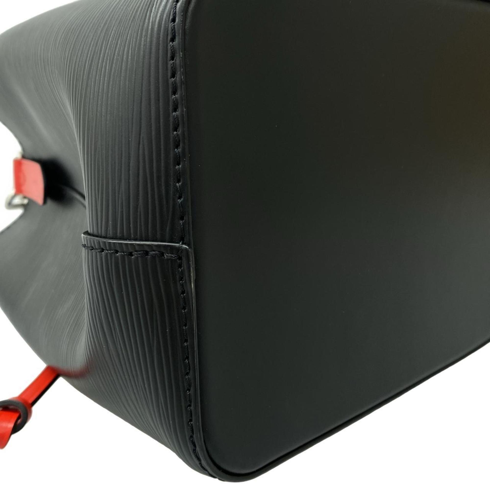 Louis Vuitton Noir Saffron Leather Shoulder Bag