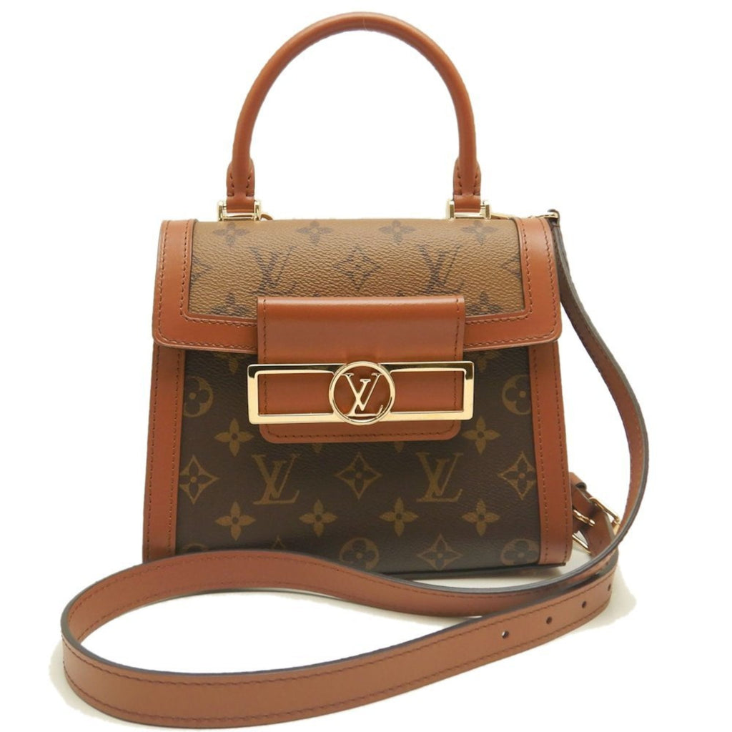 Louis Vuitton Monogram Reverse Brown Pvc Leather Handbag