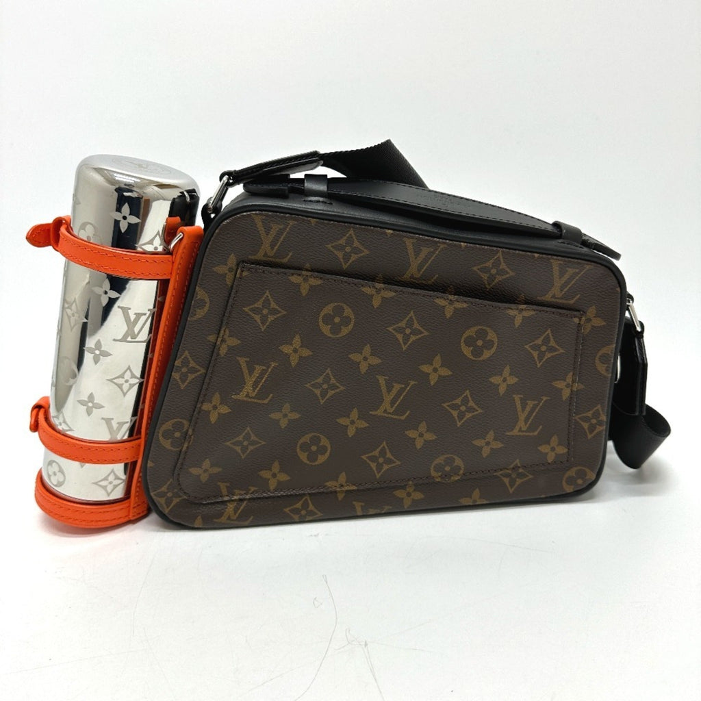 Louis Vuitton Brown Leather Shoulder Bag