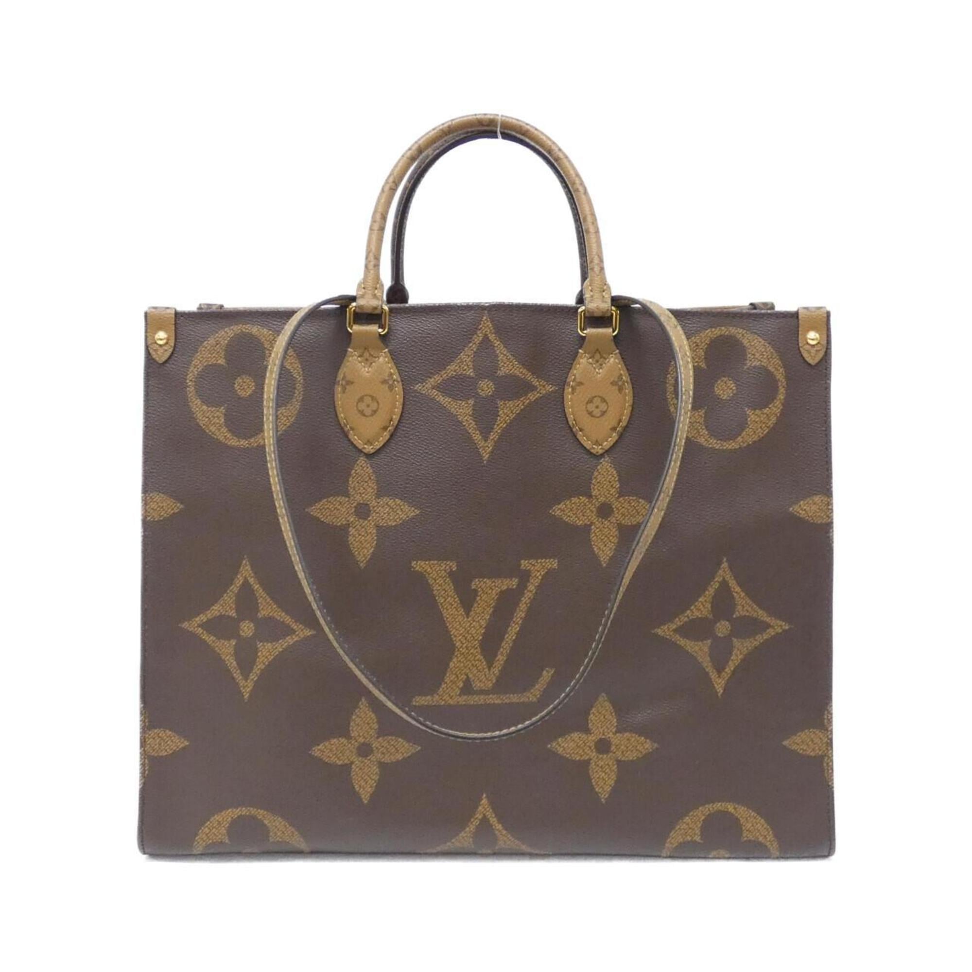 Louis Vuitton Monogram Marron Coated Canvas Handbag