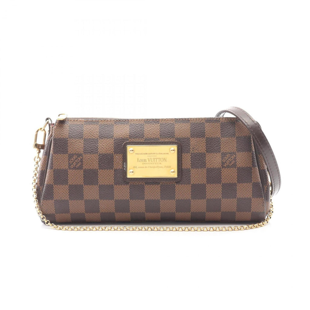 Louis Vuitton Brown Ebene Coated Canvas Leather Handbag