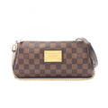 Louis Vuitton Brown Ebene Coated Canvas Leather Handbag