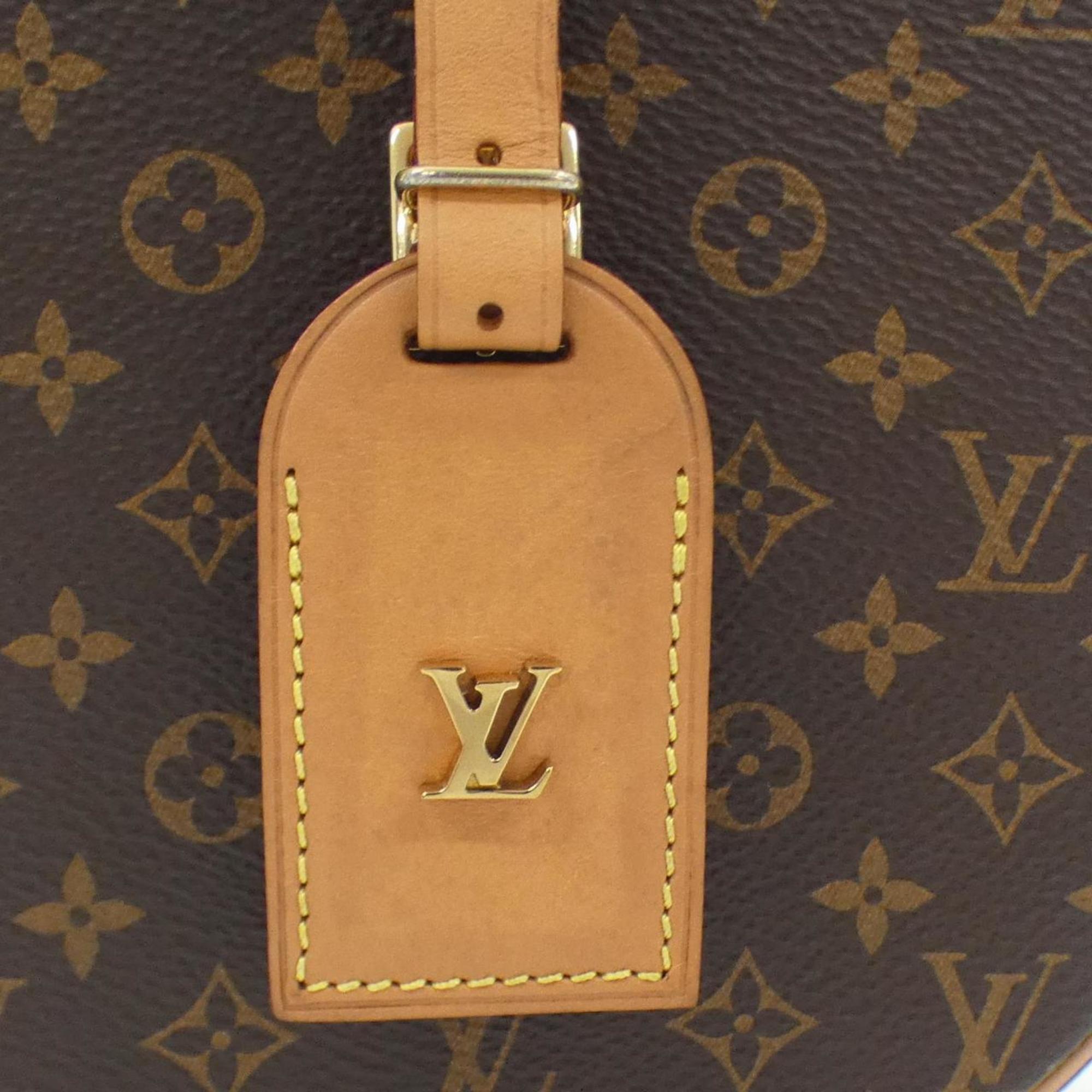 Louis Vuitton Monogram Marron Coated Canvas Handbag