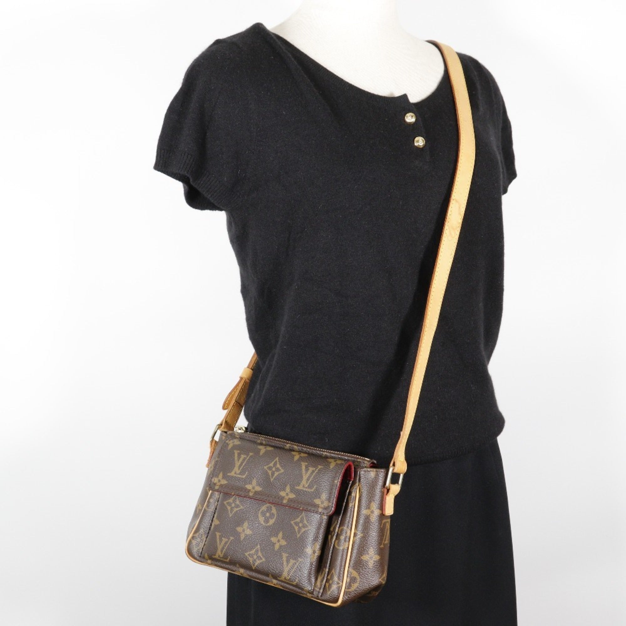 Louis Vuitton Brown Monogram Monogram Shoulder Bag