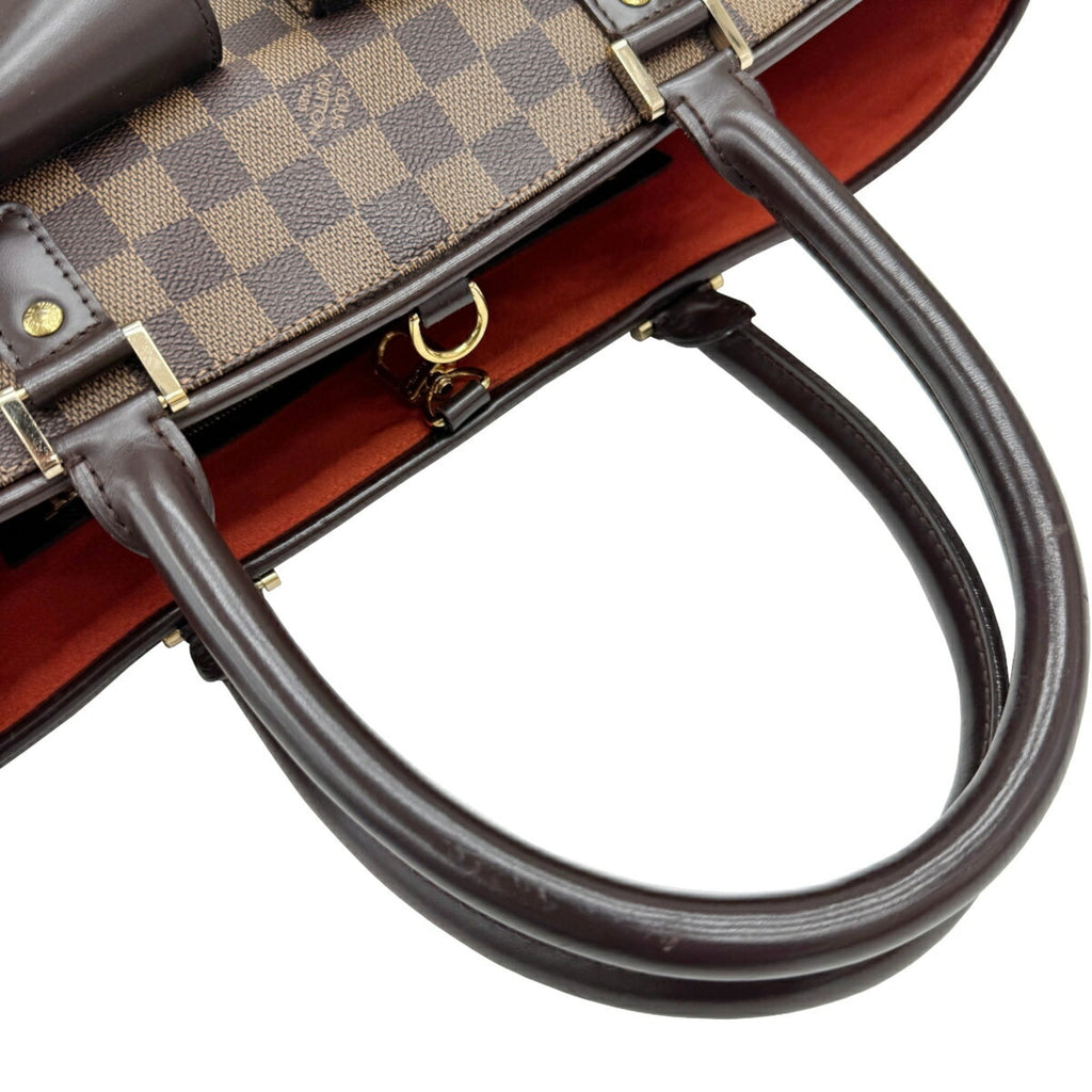 Louis Vuitton Brown Damier Canvas Tote Bag