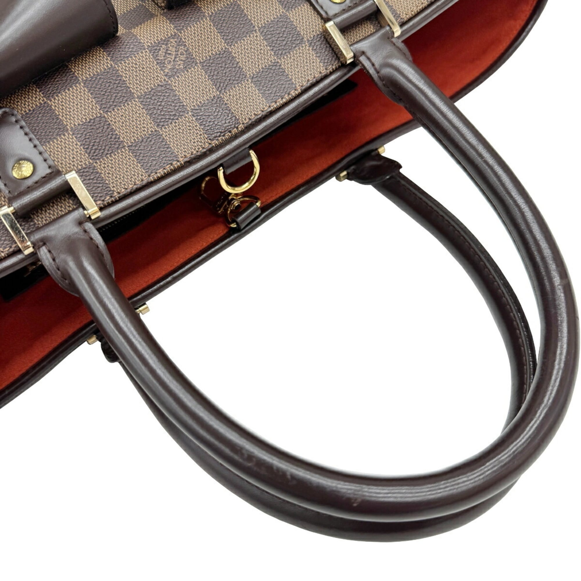 Louis Vuitton Brown Damier Canvas Tote Bag