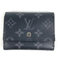 Louis Vuitton Black Monogram Eclipse Monogram Eclipse Wallet (Tri-Fold)