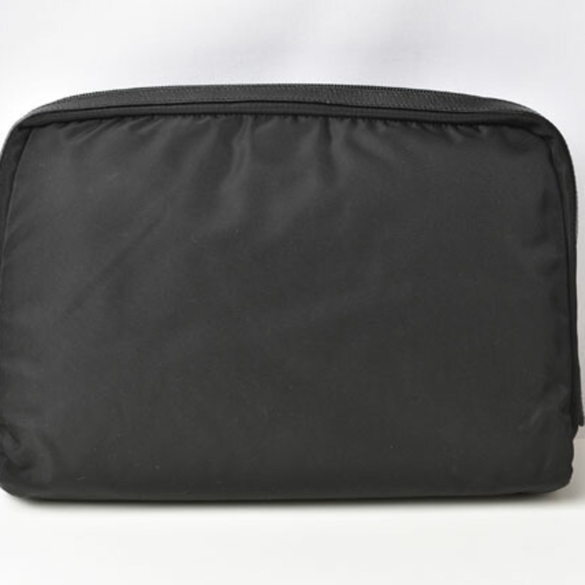 Prada Black Vela Nylon Pouch