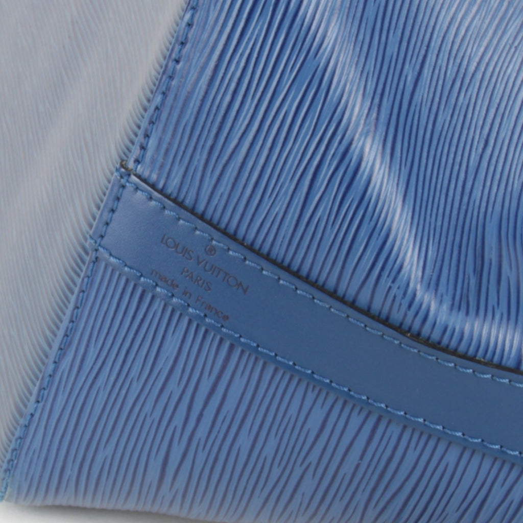 Louis Vuitton Blue Epi Leather Shoulder Bag