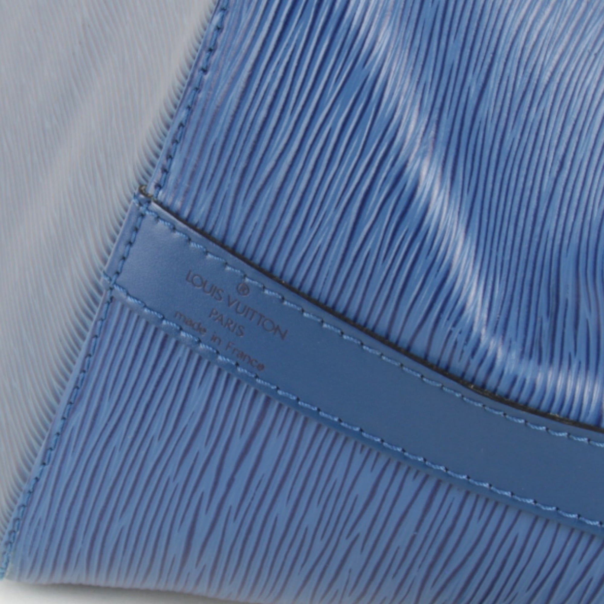 Louis Vuitton Blue Epi Leather Shoulder Bag